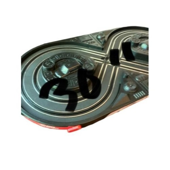 30 Inch Turbo Action Racetrack Black Toy Train Cars - Picture 3 of 4